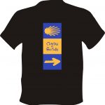 Camiseta Camino de Santiago Piedras del Camino